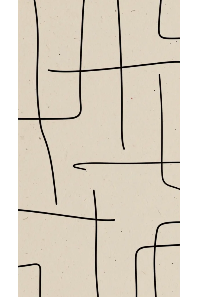 23 Minimalist Gift Wrapping Ideas Chic & Budget 14 Beige Paper with Black Ink Lines