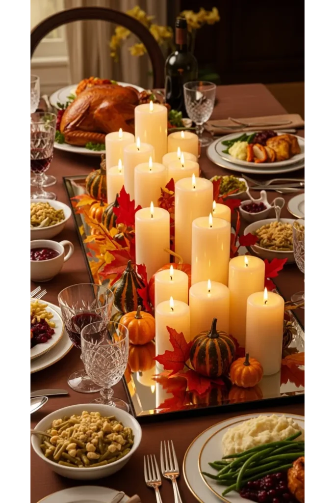 Candle And Mirror Effect