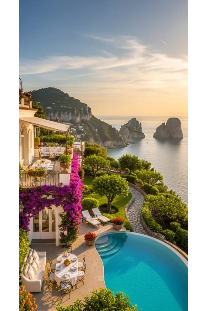 Capri Coastal Garden Villa