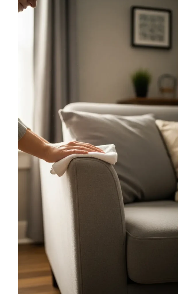 Clean Armrests More Often