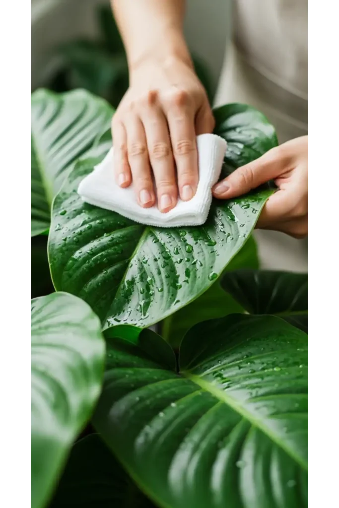 Clean the Leaves Regularly