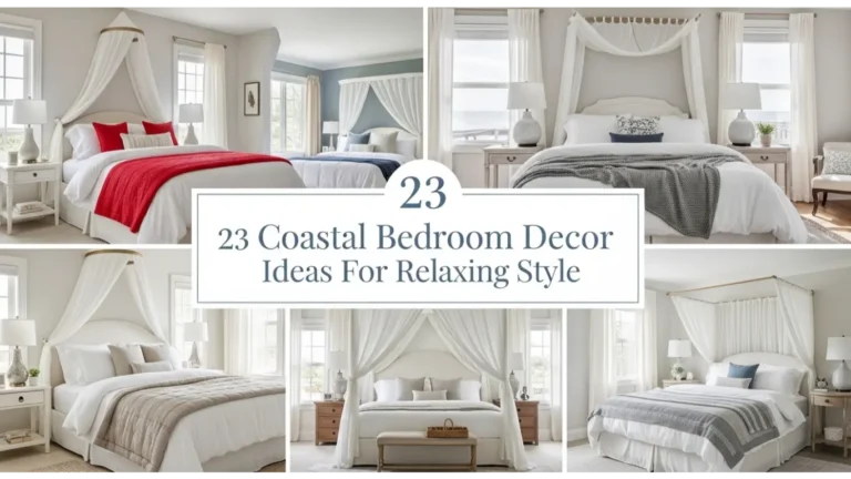 23 Coastal Bedroom Decor Ideas For Relaxing Style