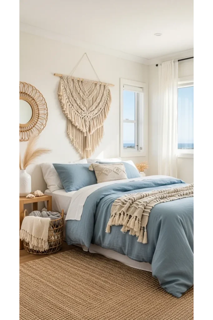 Coastal Boho Bedroom Escape