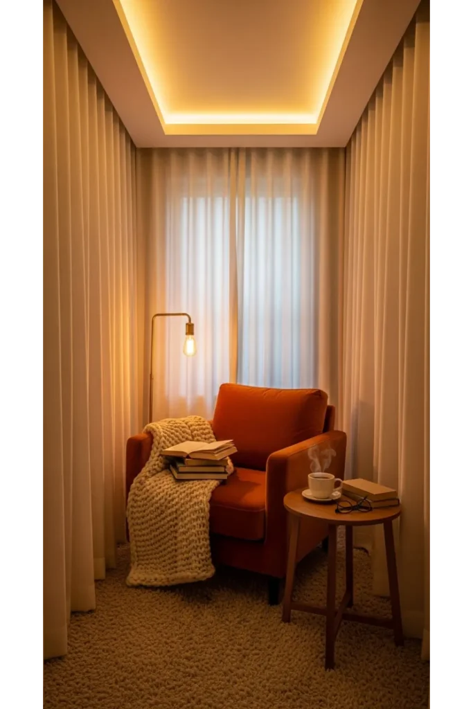 Cozy Corner Curtains for Privacy