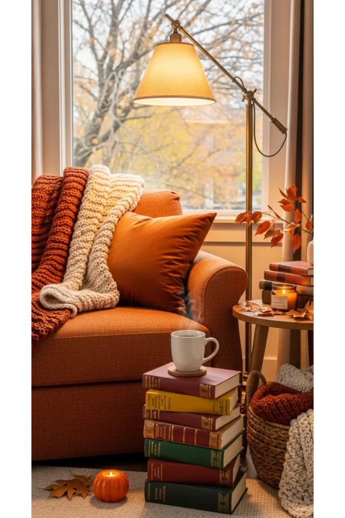 Cozy Reading Corner Setup