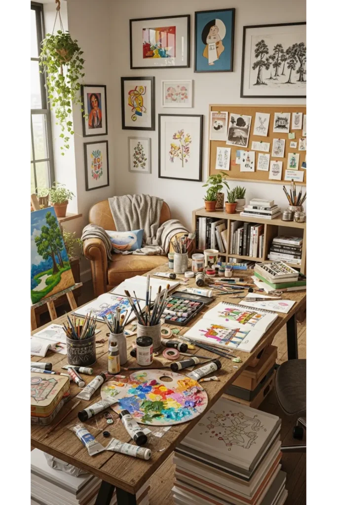 24 Home Office Ideas To Transform Your Space 24 Creative Studio Office