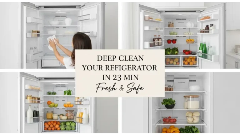 Deep Clean Your Refrigerator