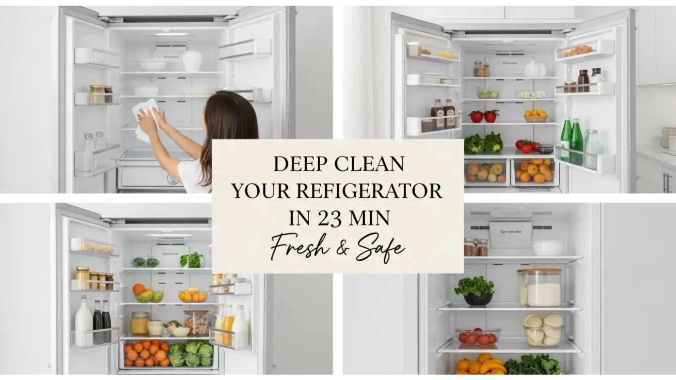 Deep Clean Your Refrigerator