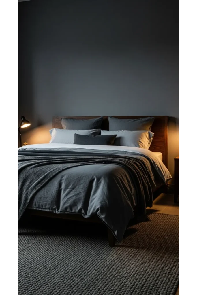 23 male bedroom ideas for a Stylish Upgrade 4 Deep Tone Sophisticated Escape