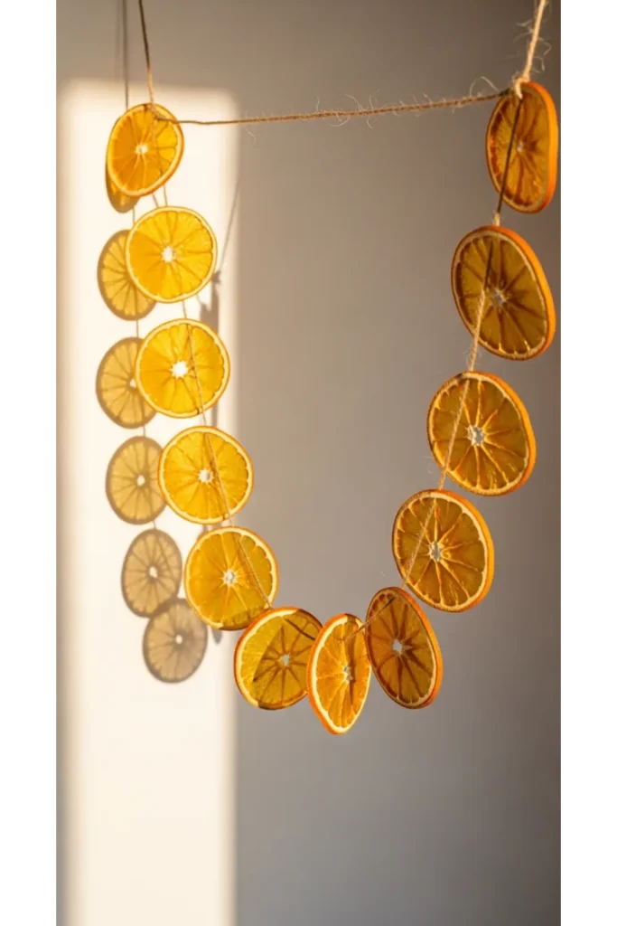 Dried Orange Garland