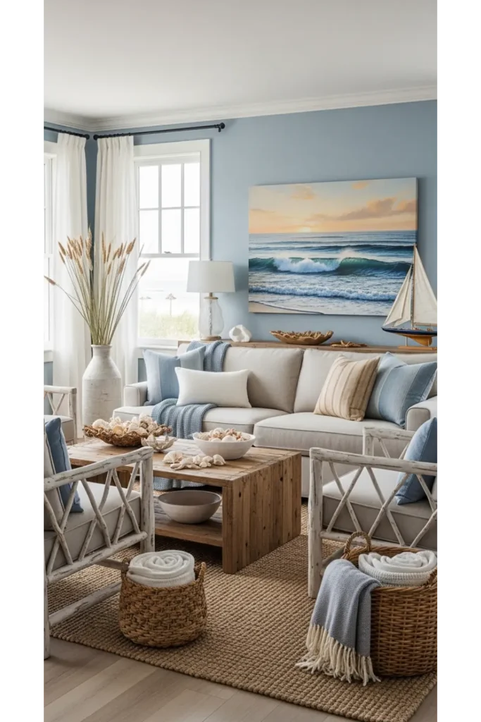 Driftwood Inspired Living Room