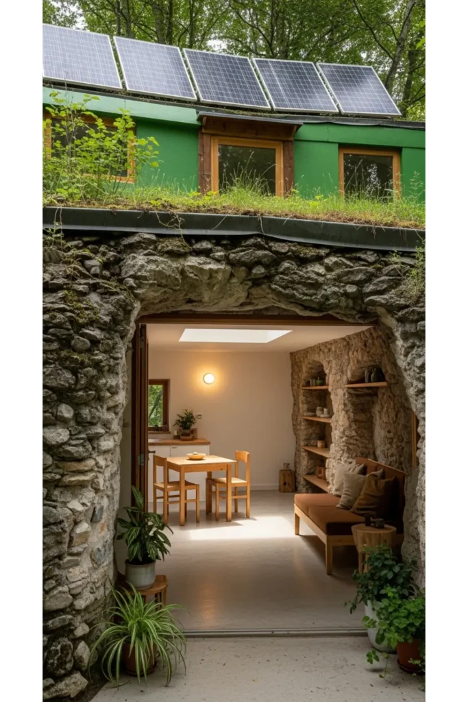 Cave Homes Ideas 23: Stunning & Cozy Living 7 Eco Conscious Off Grid Cave Home