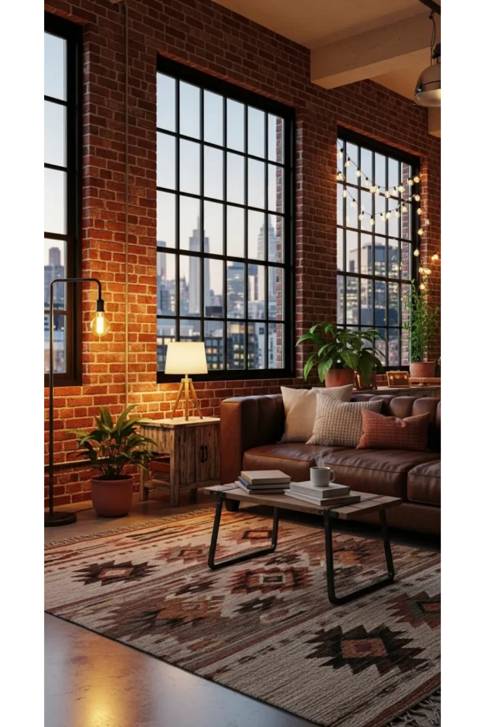 Exposed Brick Feature Wall