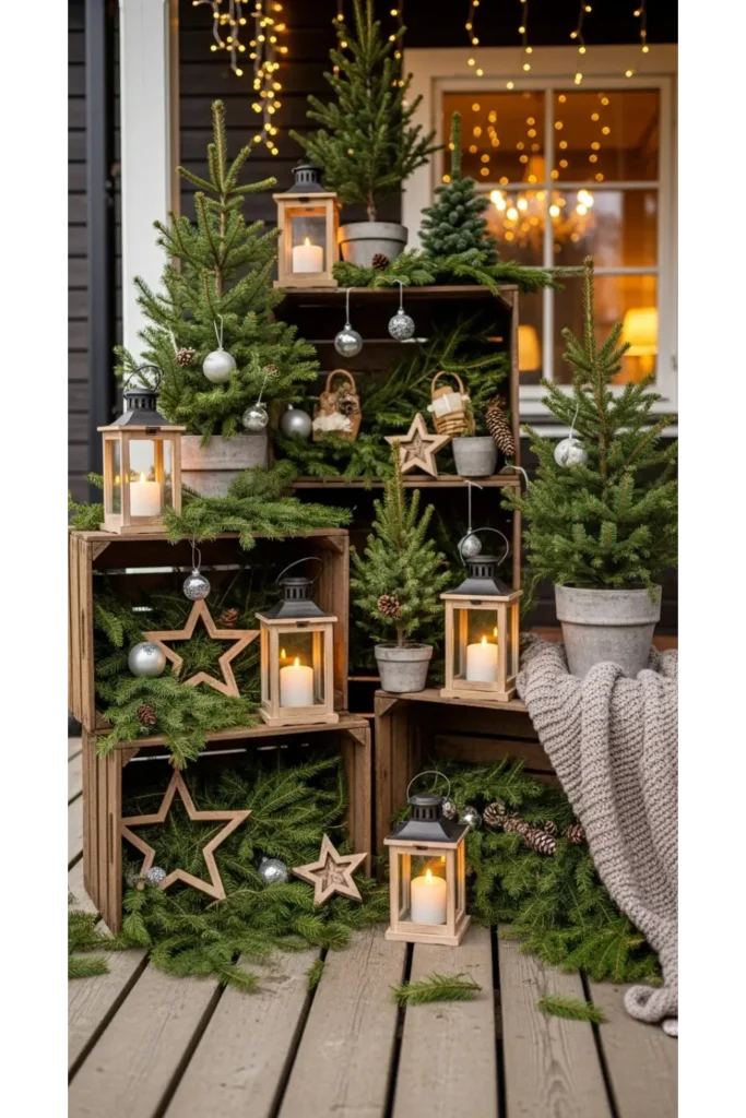 Farmhouse Crate Display