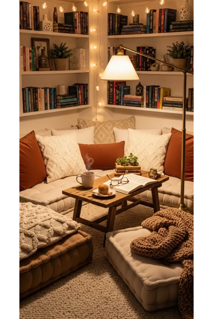 Floor Seating for a Relaxed Setup