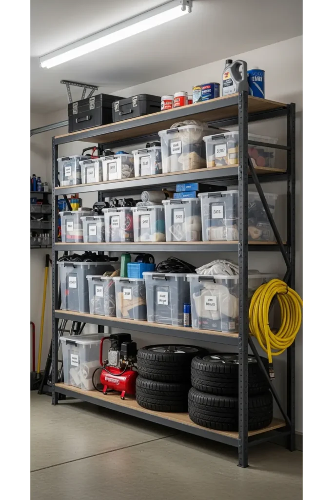 Freestanding Open Shelving