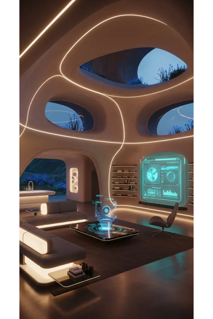Cave Homes Ideas 23: Stunning & Cozy Living 20 Futuristic Organic Cave Residence