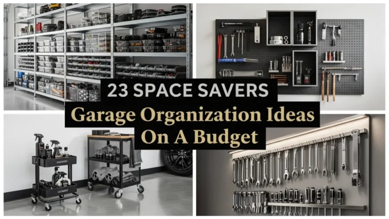 Garage Organization Ideas On A Budget