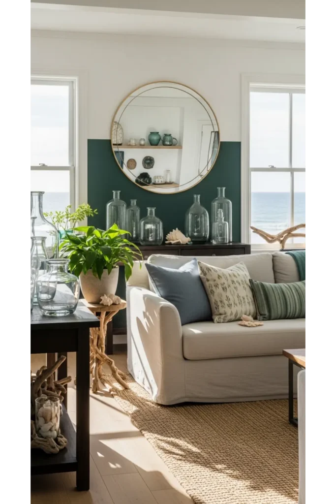 Glass and Light Coastal Interior