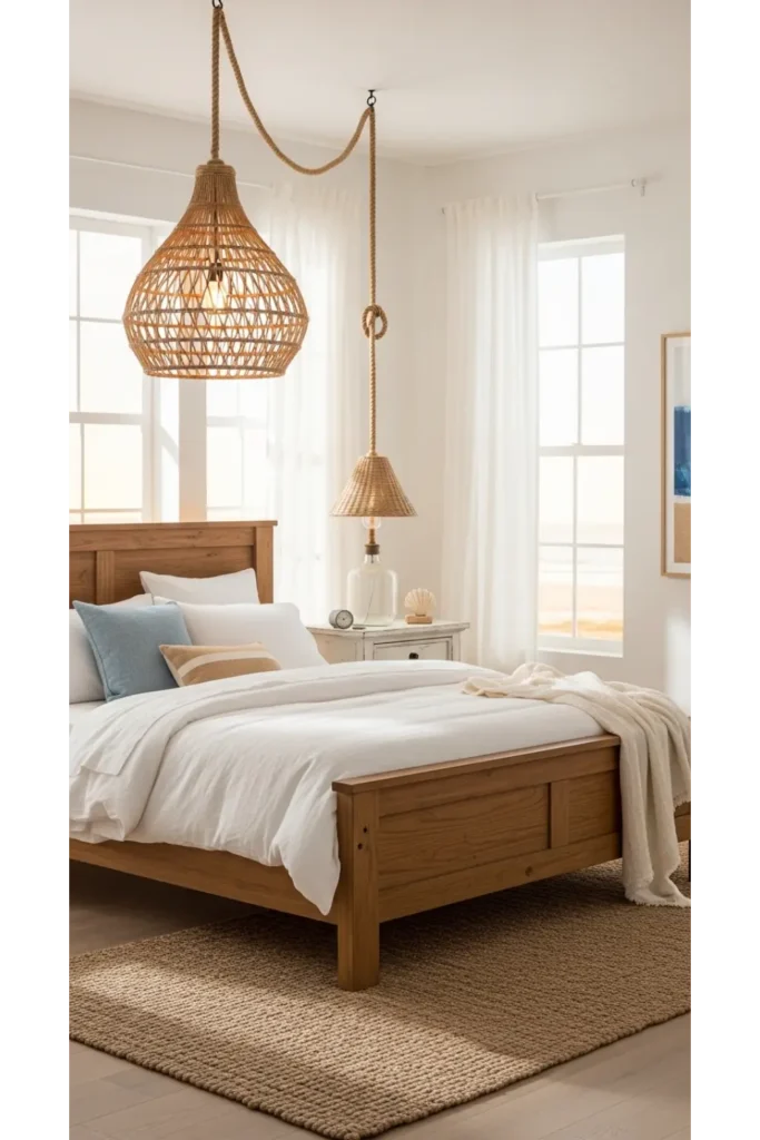 Hanging Rope Light Fixture