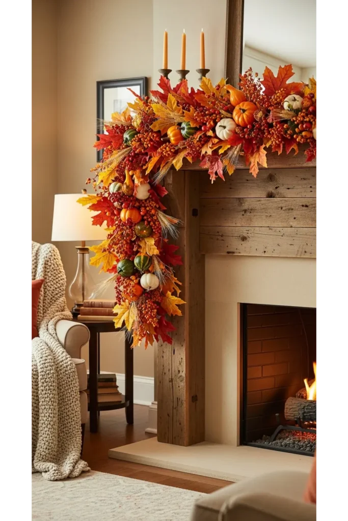 Harvest Garland Mantel