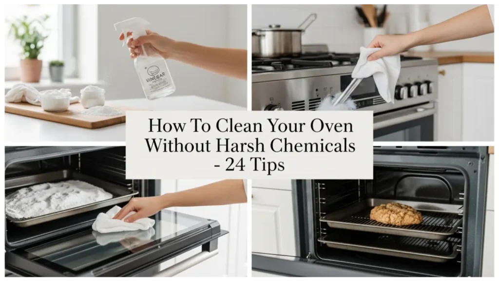 How To Clean Your Oven Without Harsh Chemicals: 24 Tips 4 How To Clean Your Oven Without Harsh Chemicals