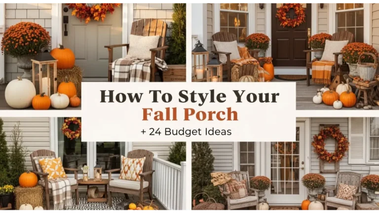 How To Style Your Fall Porch
