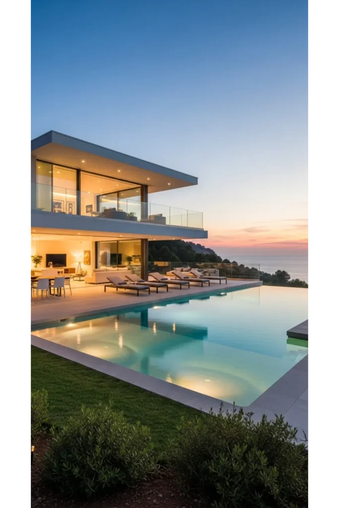 Ibiza Contemporary Glass Villa