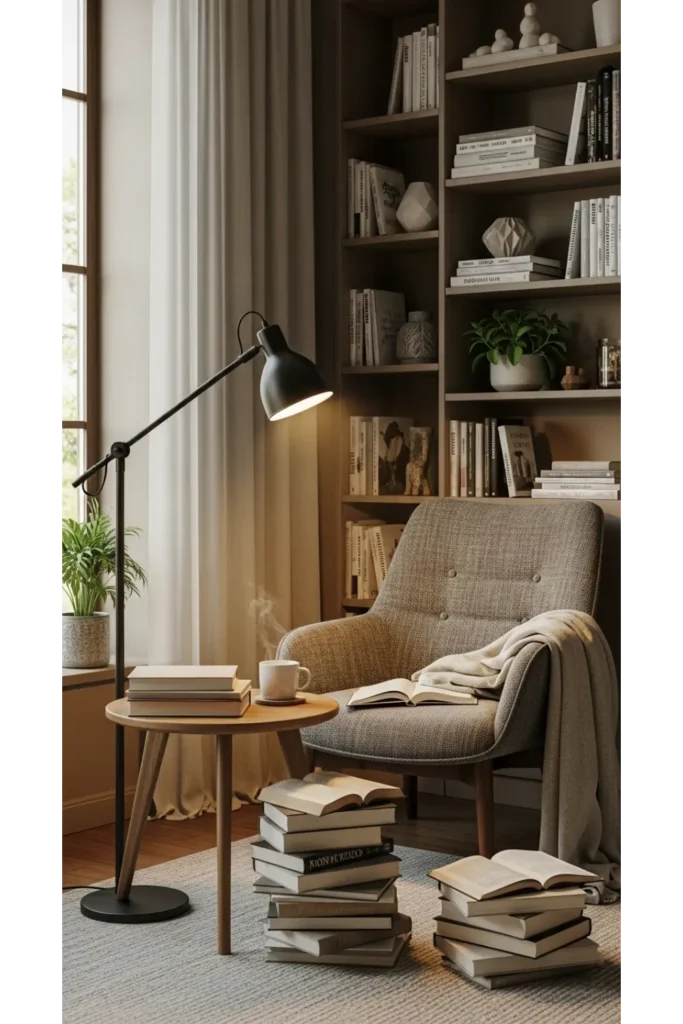 Incorporate a Reading Lamp with Style