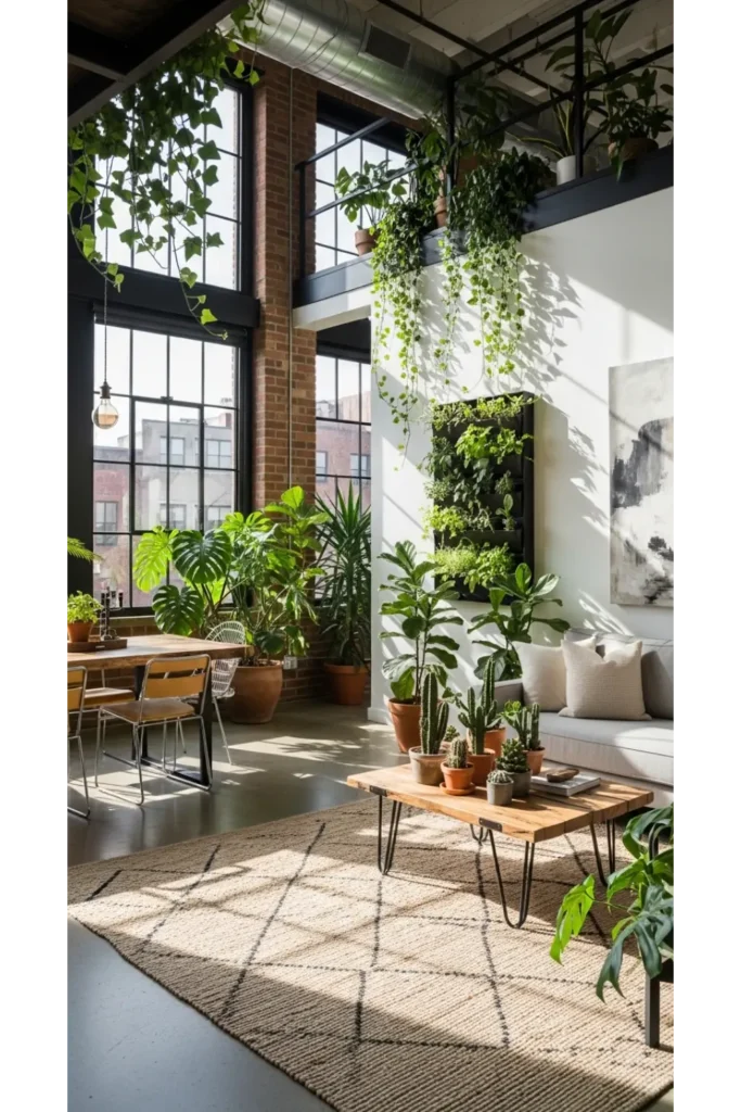Modern Loft House Design: Stylish Space Ideas 23 19 Indoor Plants for Fresh Feel