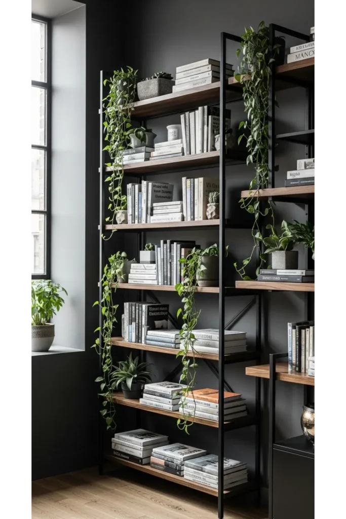 Industrial Open Shelving