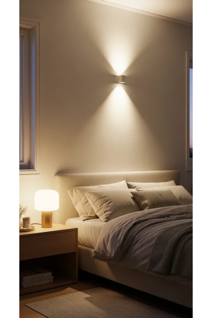 Layered Evening Light Setup