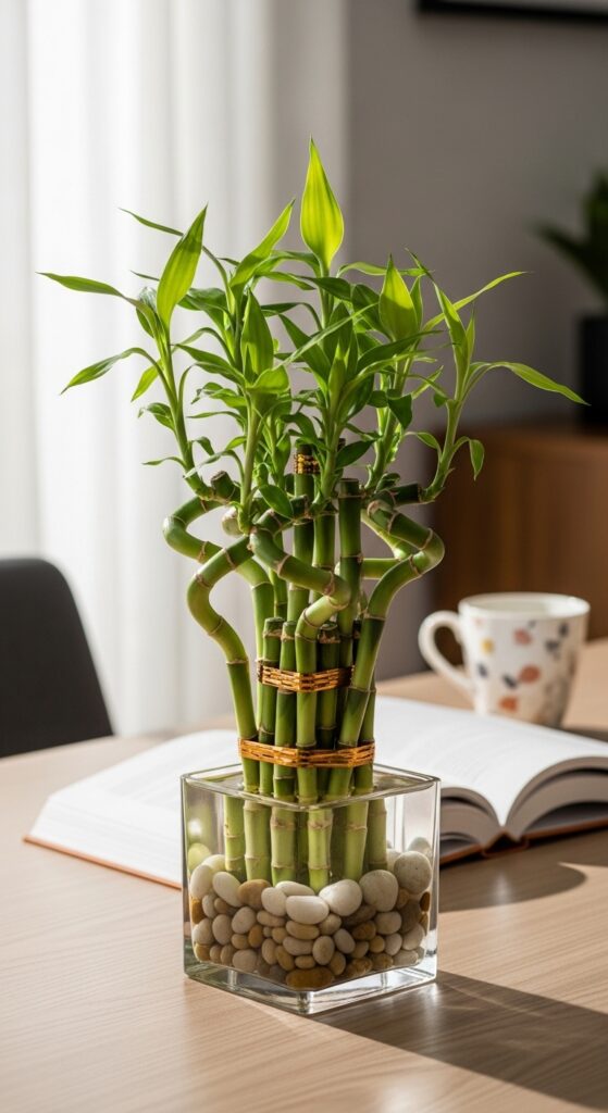 23 Low Maintenance House Plants For Easy Homes 14 Lucky Bamboo