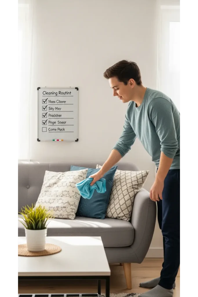 Maintain a Weekly Cleaning Routine