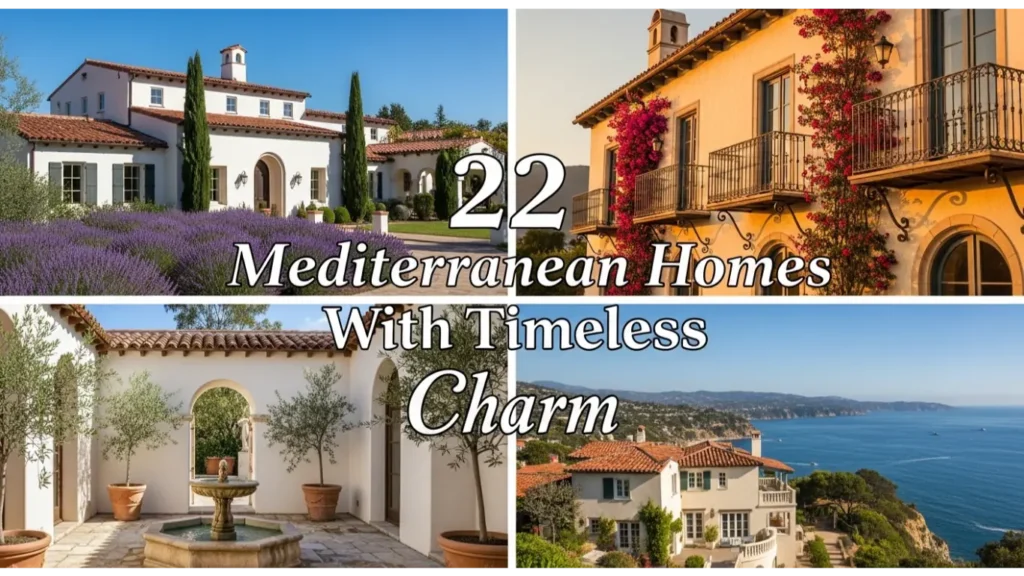 22 Mediterranean Homes With Timeless Charm 2 Mediterranean Homes