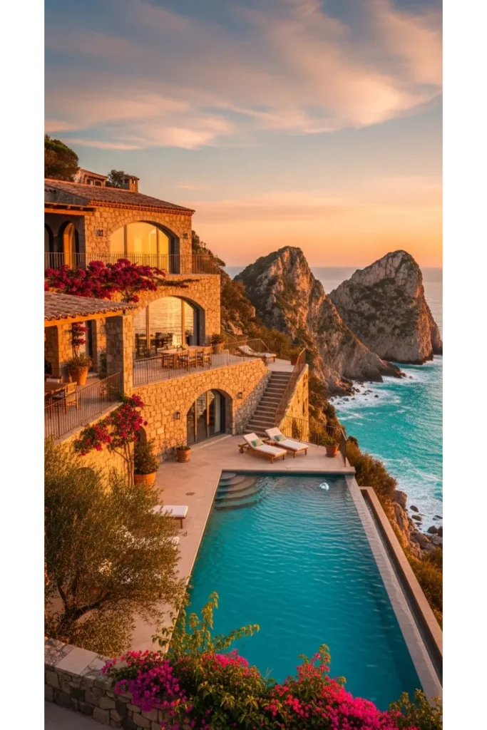  Mediterranean Island Luxury Escape Villa