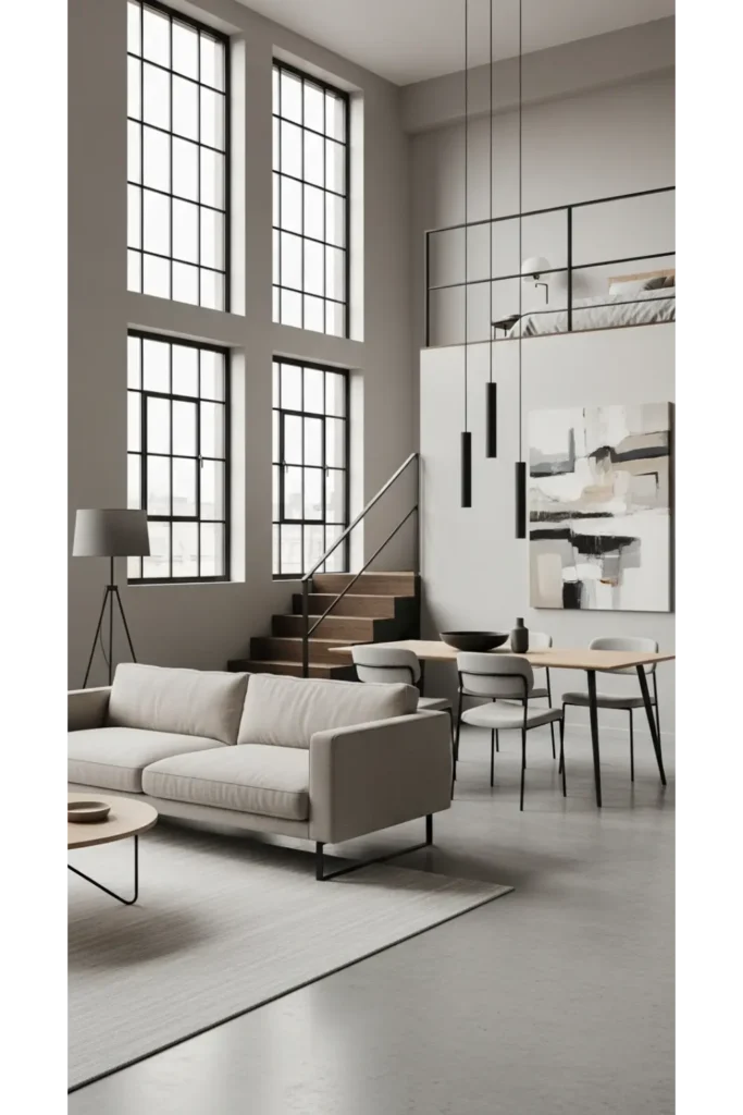 Modern Loft House Design: Stylish Space Ideas 23 7 Minimal Furniture with Function