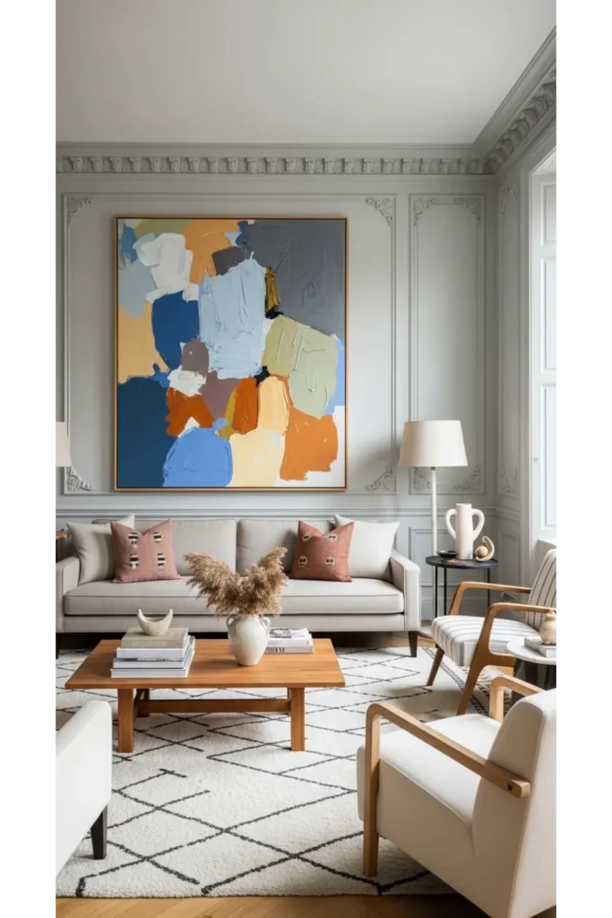 Modern Art in a Classic Frame