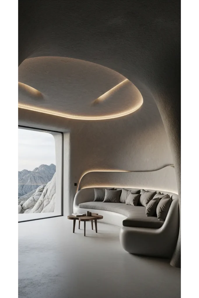 Cave Homes Ideas 23: Stunning & Cozy Living 2 Modern Minimalist Cave Retreat