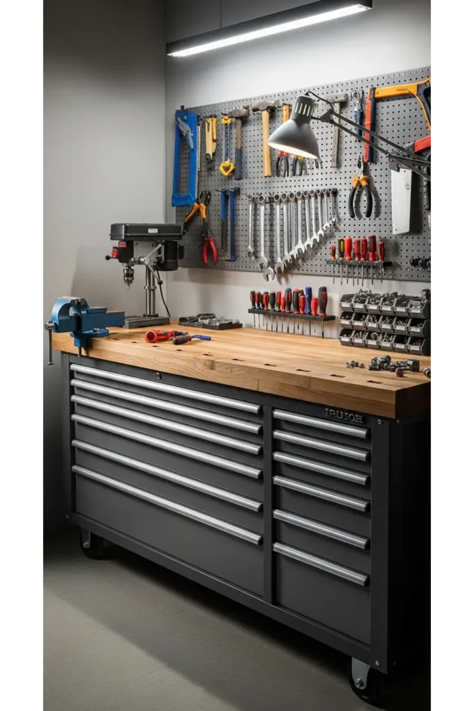 Multi Functional Workbench Area