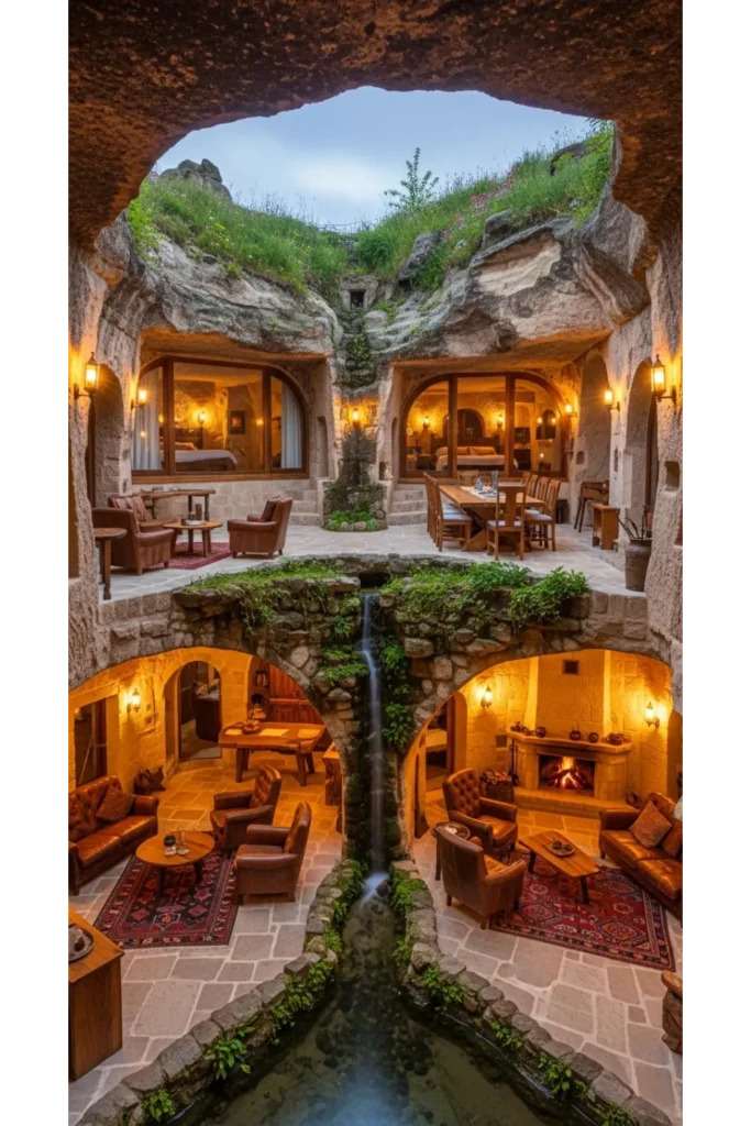 Cave Homes Ideas 23: Stunning & Cozy Living 22 Multi Generational Cave Compound