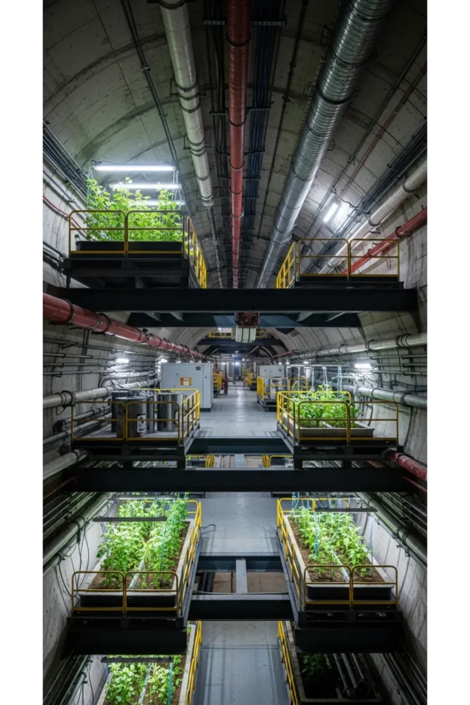 Multi Level Underground Living