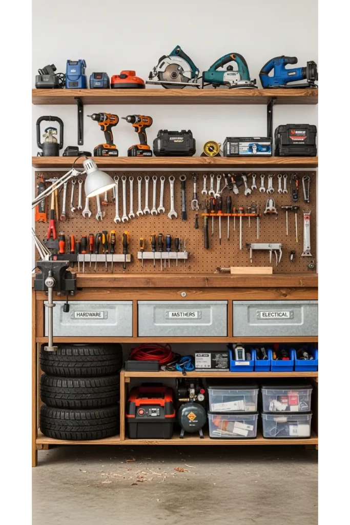 Multi Level Workbench Shelving