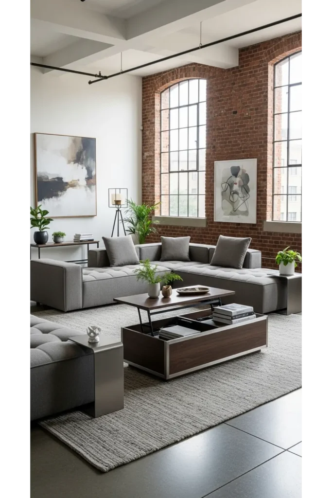 Multipurpose Furniture for Open Living