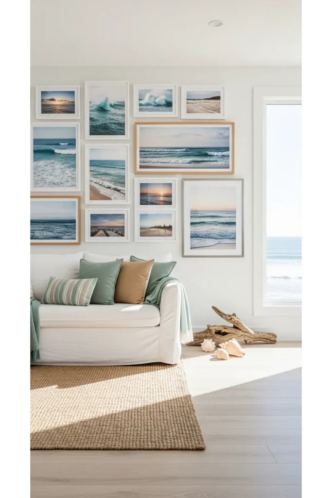 Natural Fiber Coastal Living Room