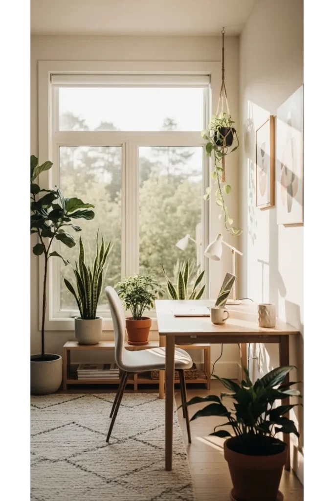 24 Home Office Ideas To Transform Your Space 2 Natural Light Focused Workspace