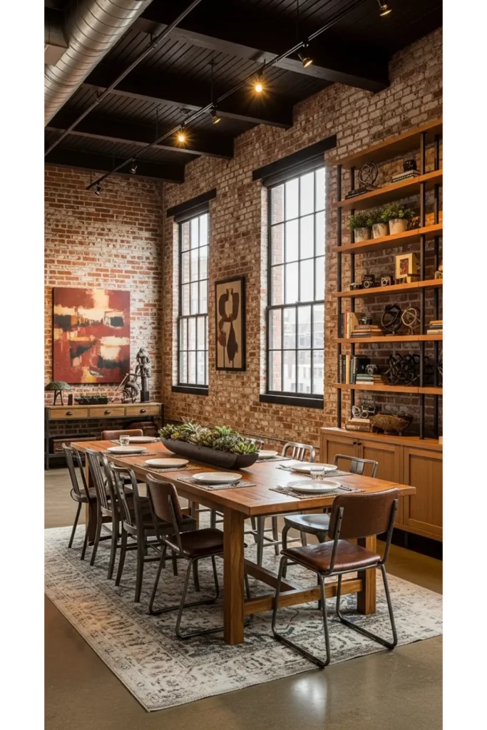 Natural Texture Layering for a Balanced Loft