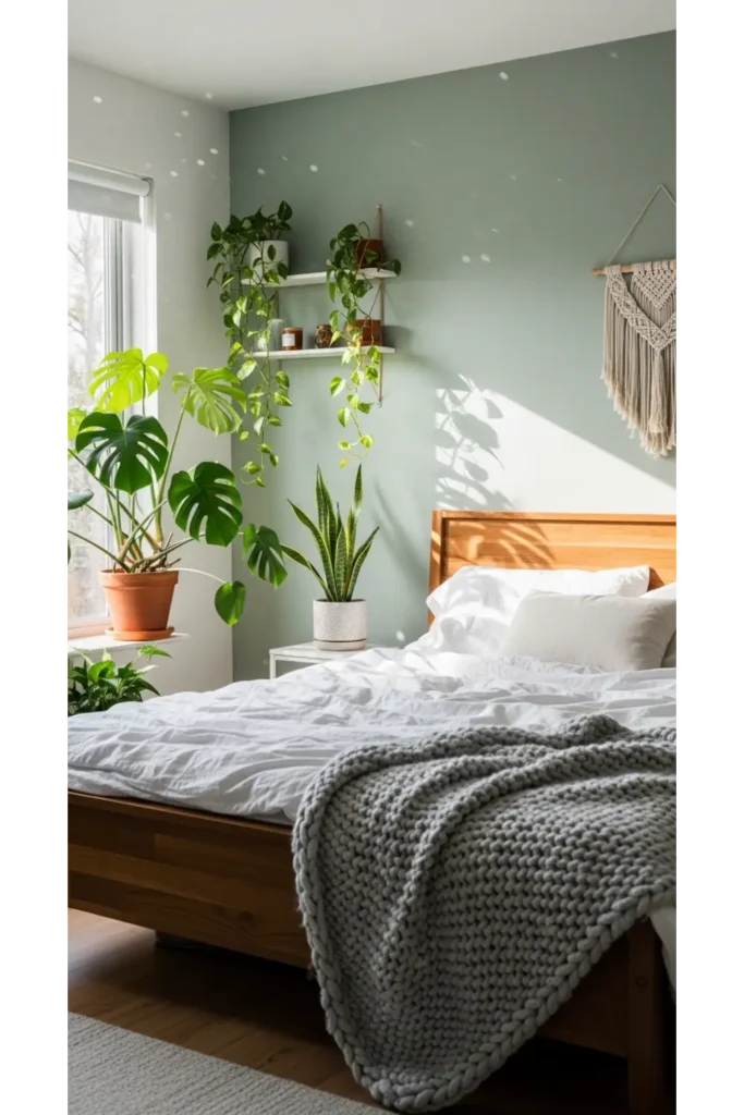 23 male bedroom ideas for a Stylish Upgrade 17 Nature Inspired Green Escape