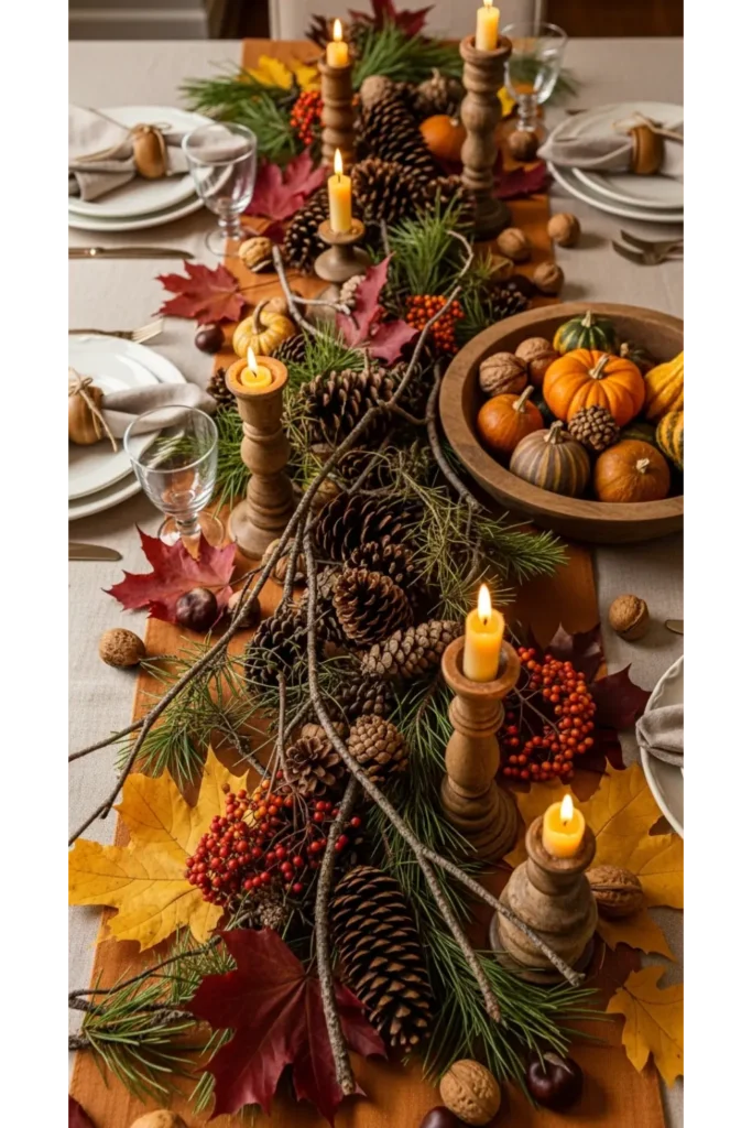 Nature Inspired Woodland Table