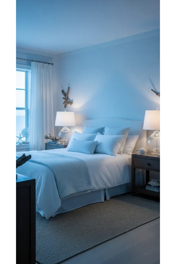 23 Coastal Bedroom Decor Ideas For Relaxing Style 13 Ocean Inspired Lighting